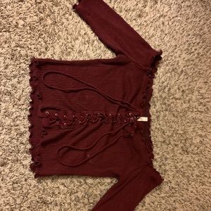 Off the shoulder top